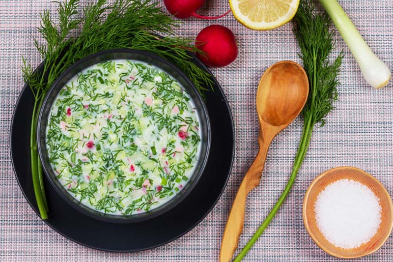 Okroska (kefíres uborkaleves)-Pokorny Lia